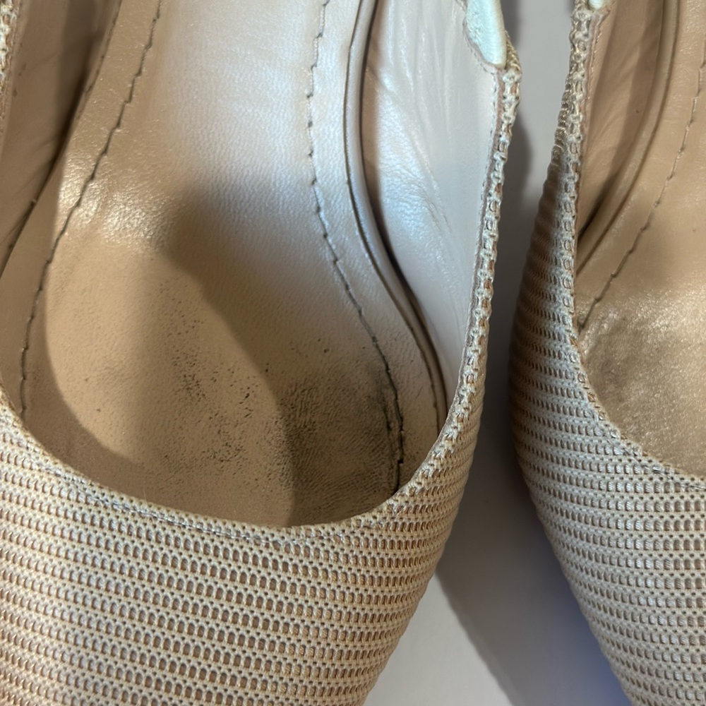 Dior Beige J'Adior Slingback Pumps - Picture 5 of 6